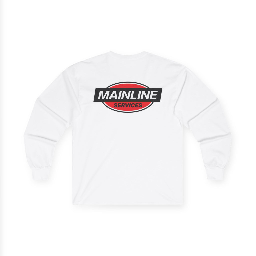 Mainline Services Long Sleeve Tee — Shield Logo Workwear