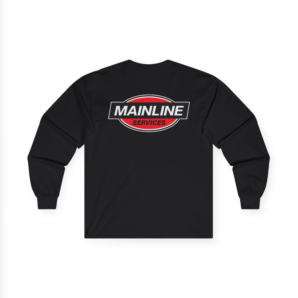 Mainline Services Long Sleeve Tee — Shield Logo Workwear