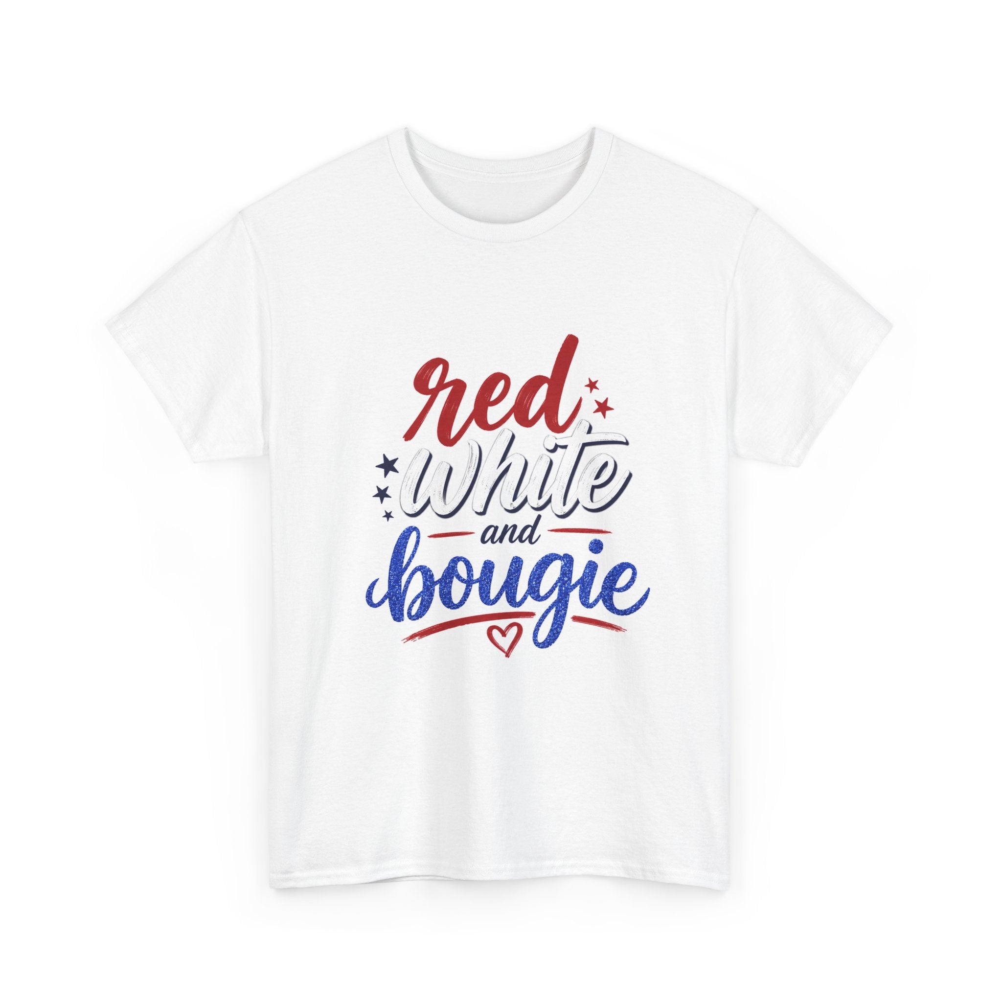 Red White and Bougie Tee — Patriotic 4th of July Graphic T-Shirt
